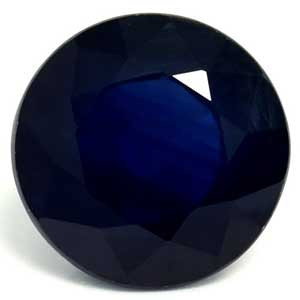 Round 2.56 Blue Sapphire - #1085422