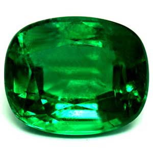 Cushion 2.88 Green Emerald - #1085456