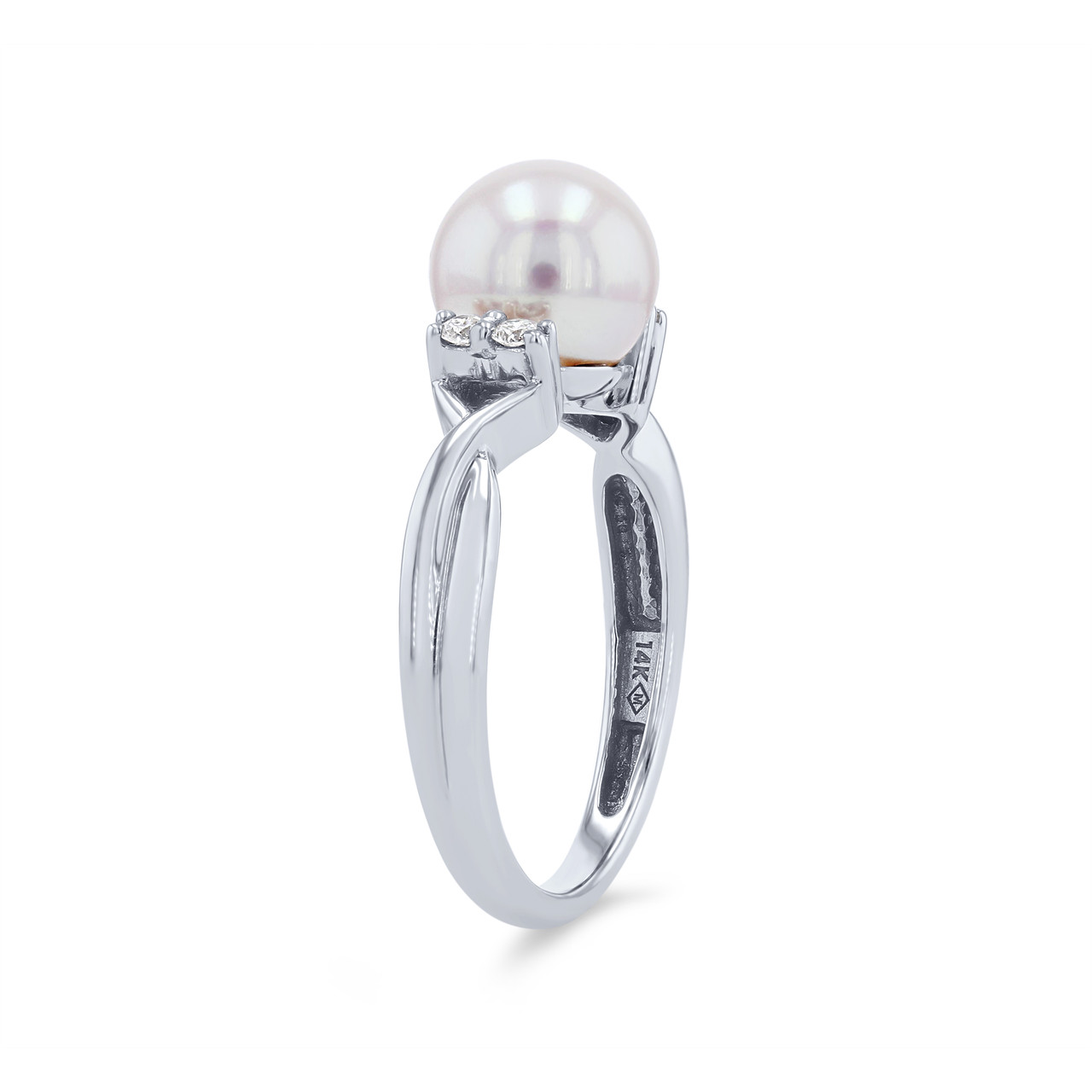 Freshwater Pearl Twist Ring
