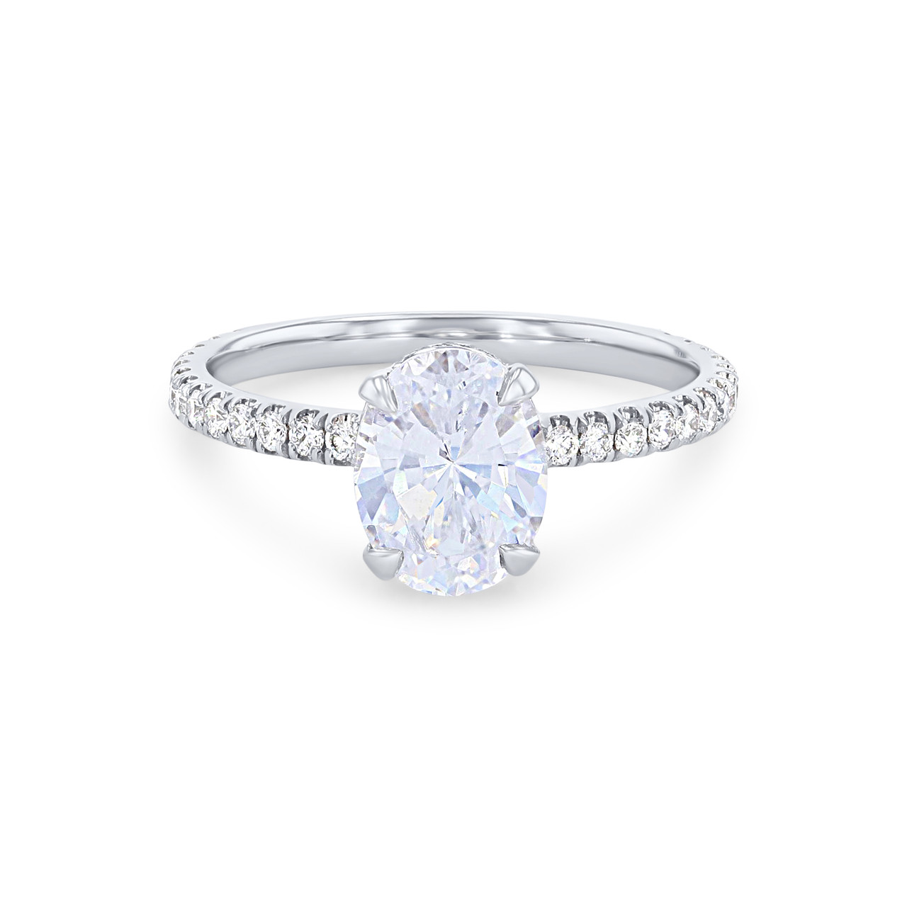 Michael M. Crown Hidden Halo Open Engagement Setting