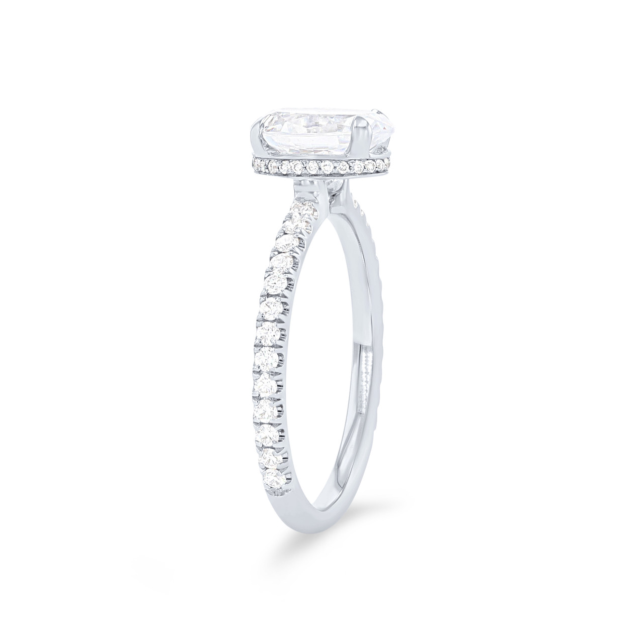 Michael M. Crown Hidden Halo Open Engagement Setting