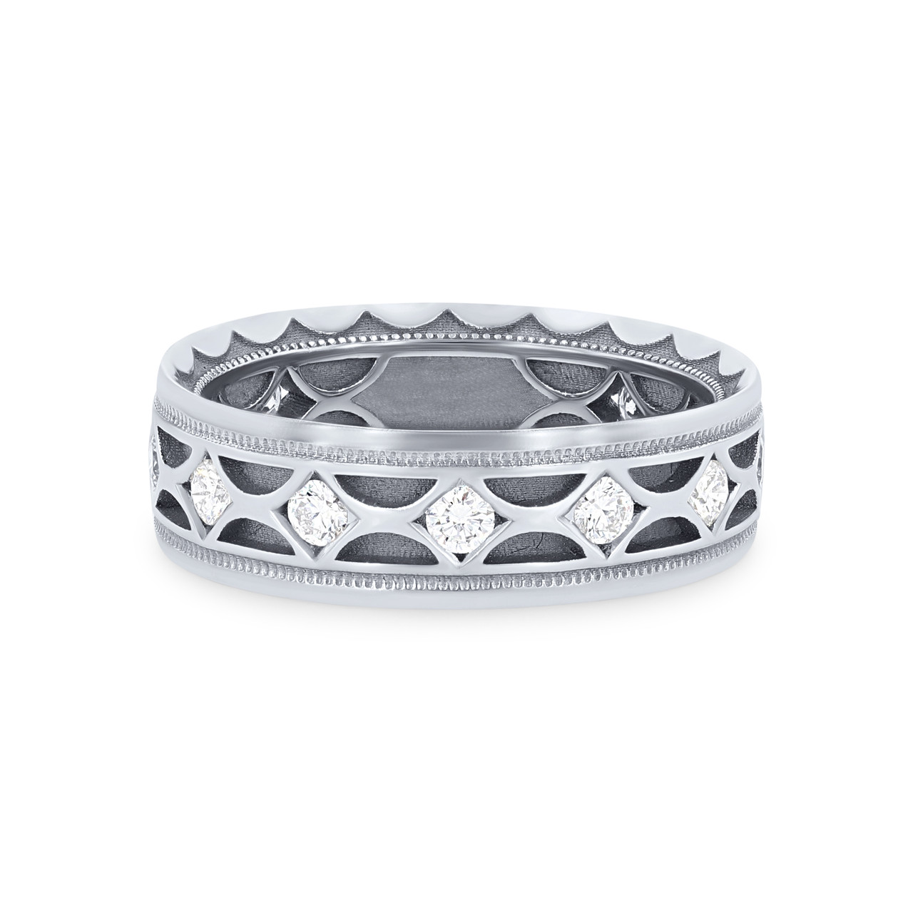 Tacori Diamond Accented Wedding Band 0