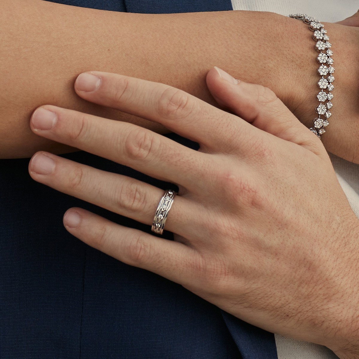 Tacori Diamond Accented Wedding Band 2