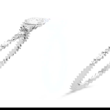 Tacori Petite Crescent Oval Sculpted Engagement Setting