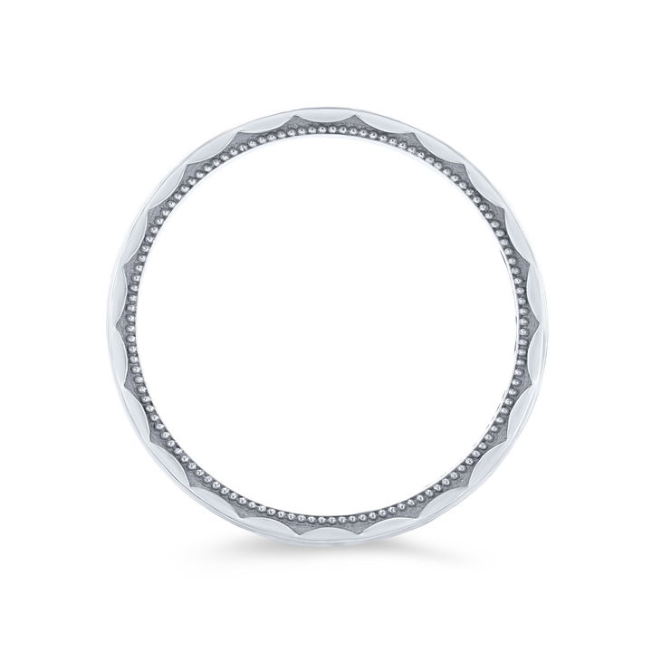 White Gold 18K Tacori Geometric Wedding Band