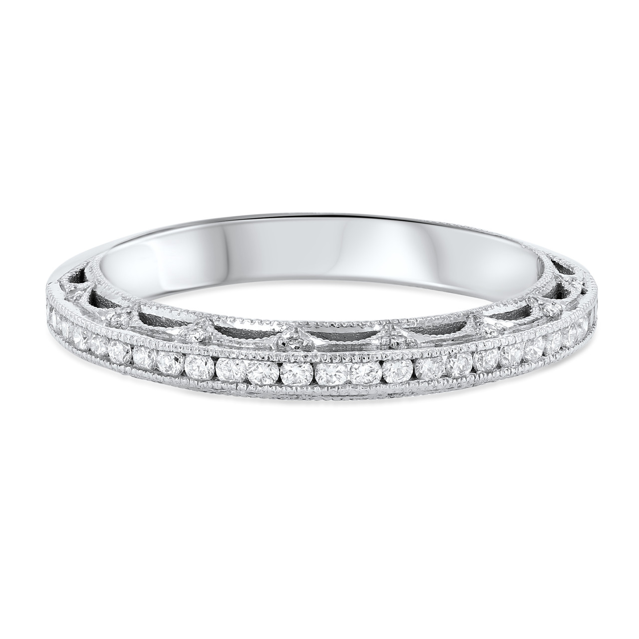 Tacori Reverse Crescent Wedding Band 0