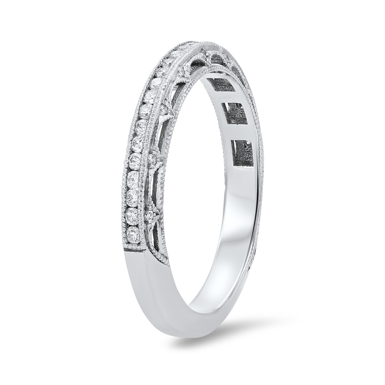 Tacori Reverse Crescent Wedding Band 1