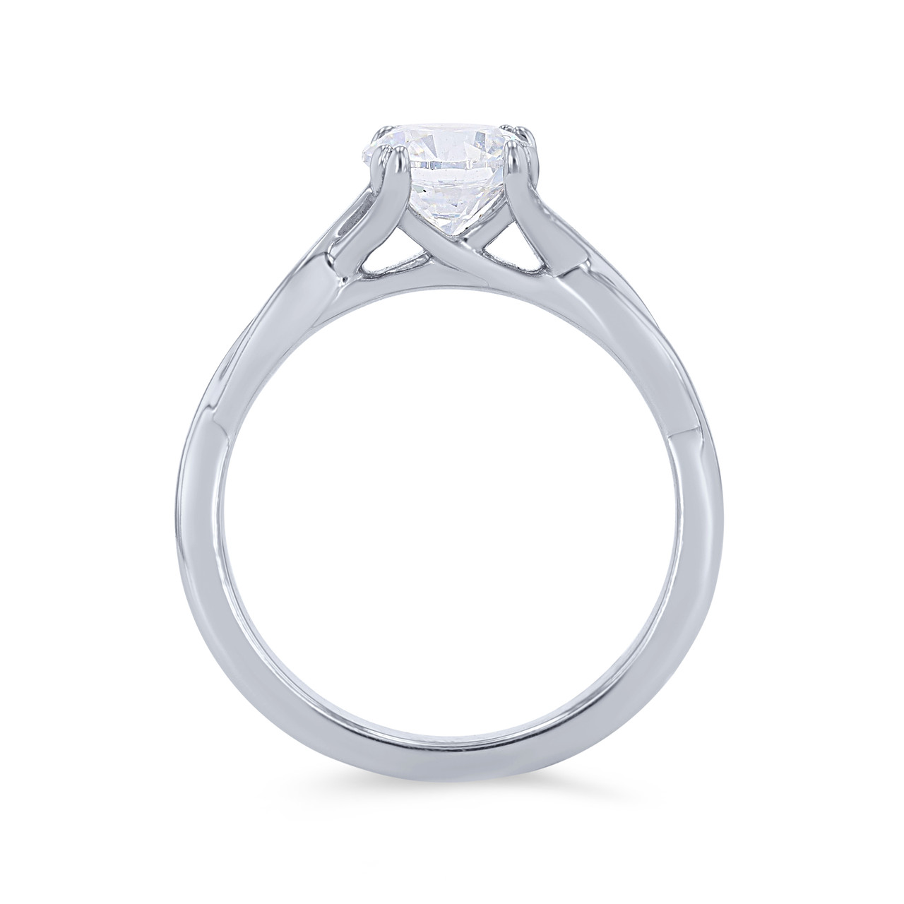 Artcarved Solitaire Twist Engagement Setting