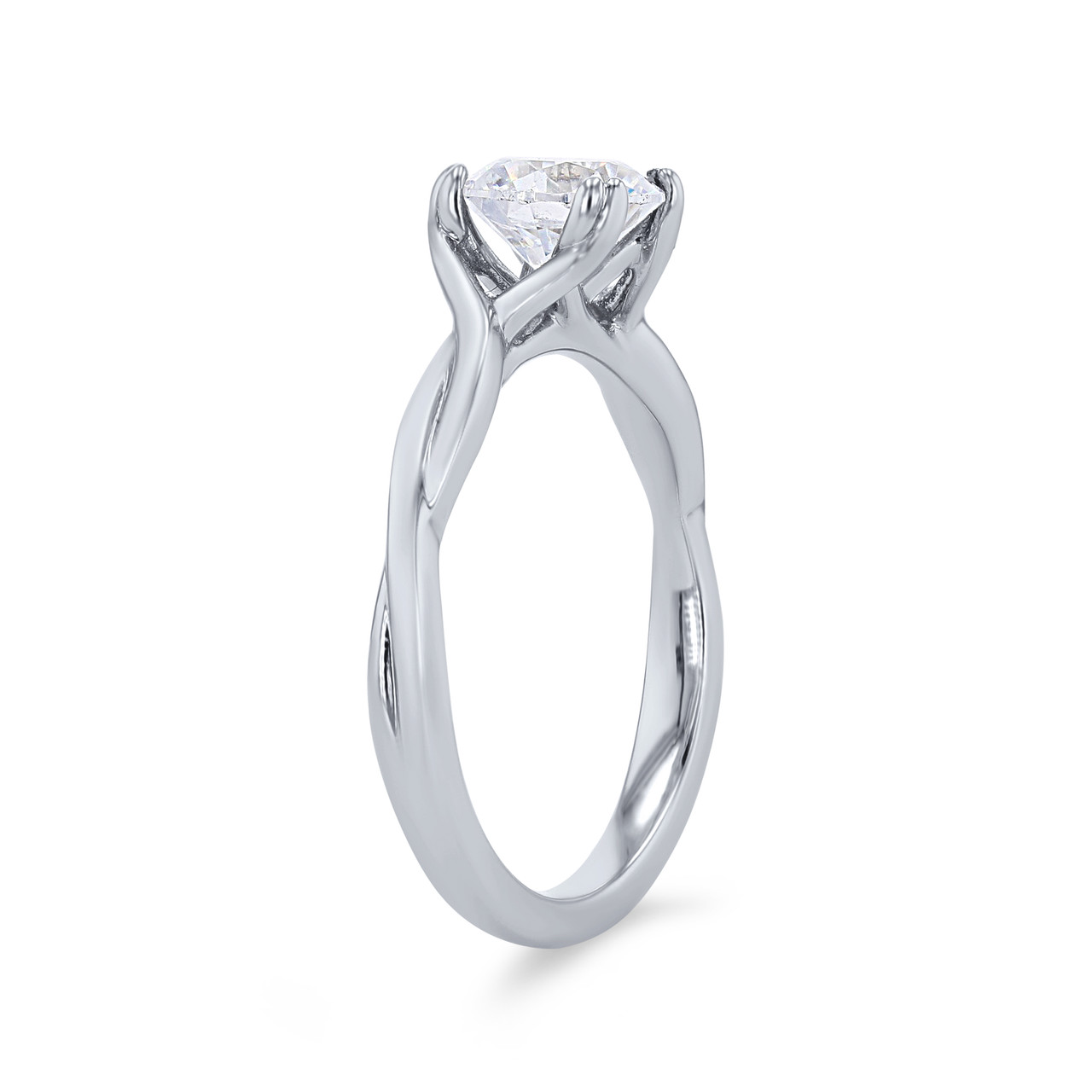 Artcarved Solitaire Twist Engagement Setting