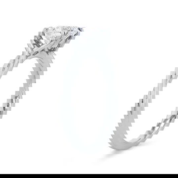 Artcarved Solitaire Twist Engagement Setting 4