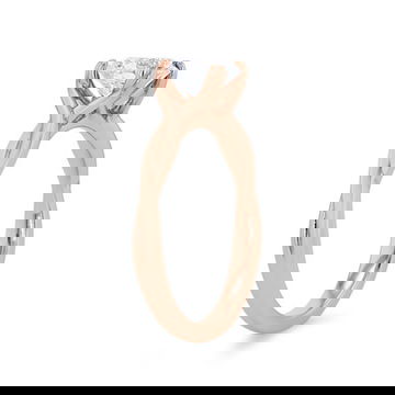 Artcarved Solitaire Twist Engagement Setting 8