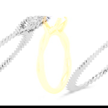 Artcarved Solitaire Twist Engagement Setting 6