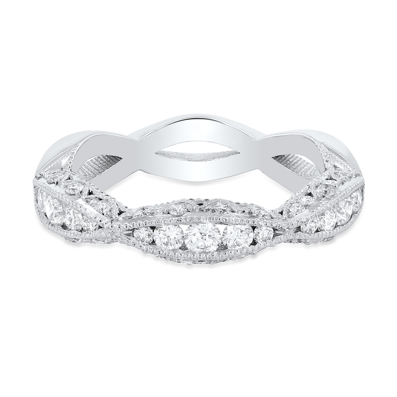 Tacori Classic Crescent Three Sided Wedding Band