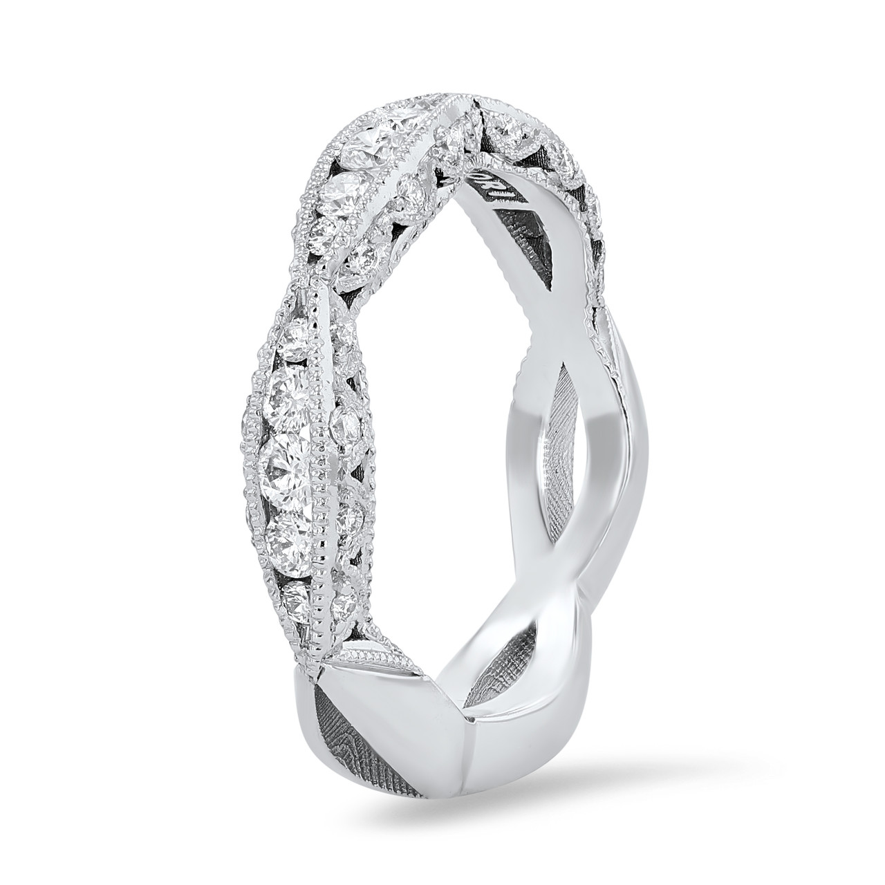 Tacori Classic Crescent Three Sided Wedding Band