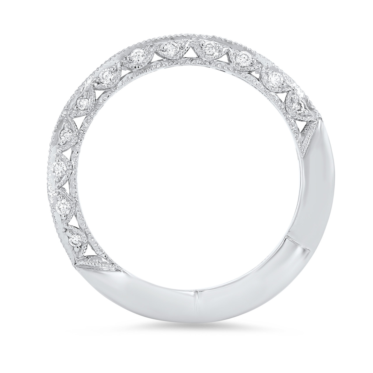 Tacori Classic Crescent Three Sided Wedding Band