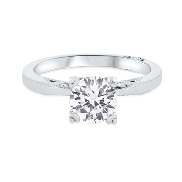 Simply Tacori Tapered Engagement Setting In Platinum