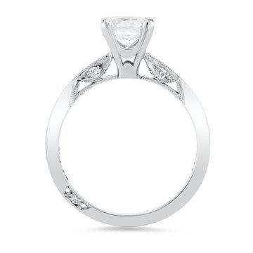 Simply Tacori Tapered Engagement Setting In Platinum