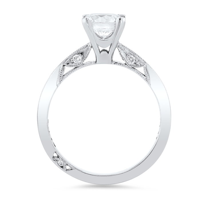 Simply Tacori Tapered Engagement Setting In Platinum