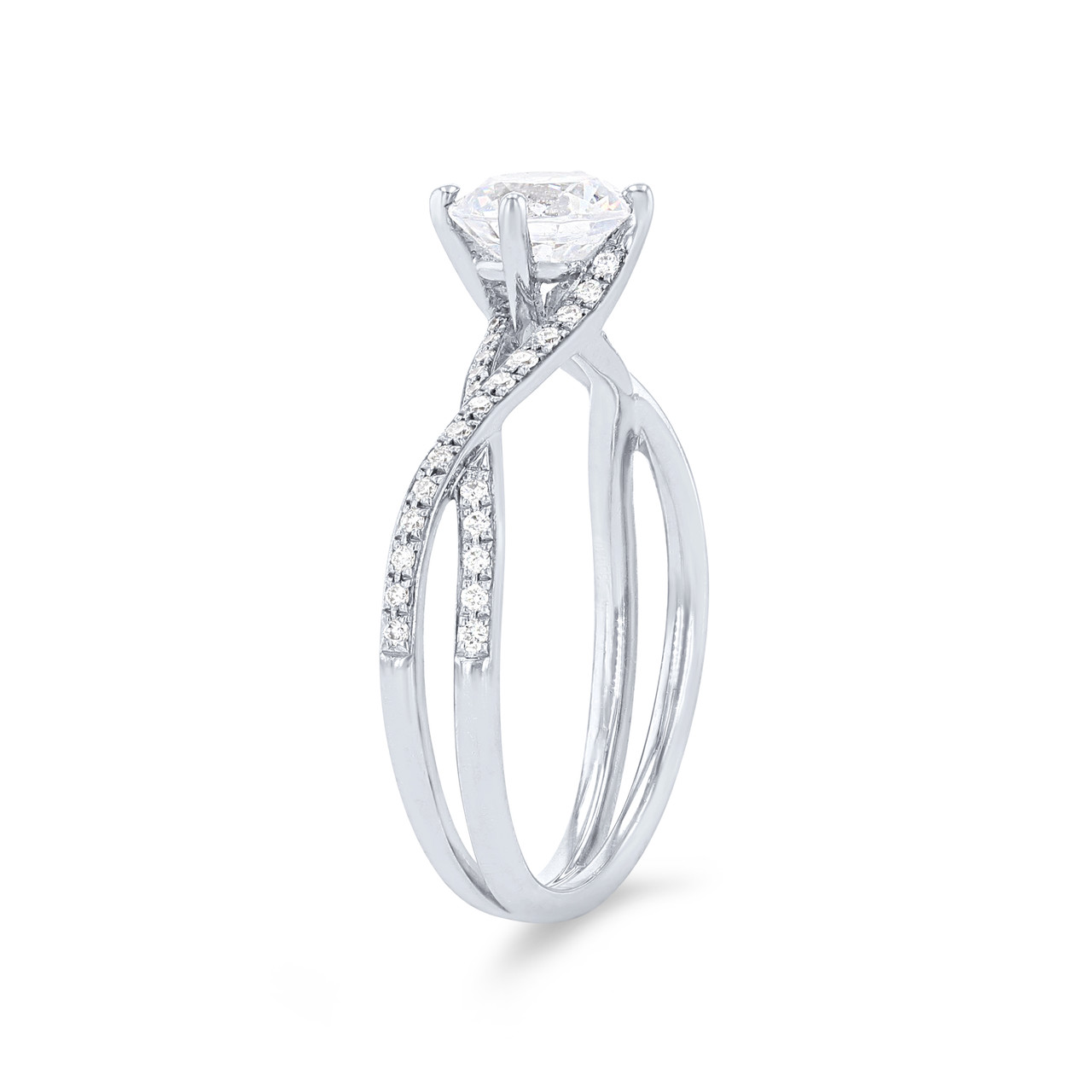 Simon G. Kite Prong Twist Engagement Setting 1
