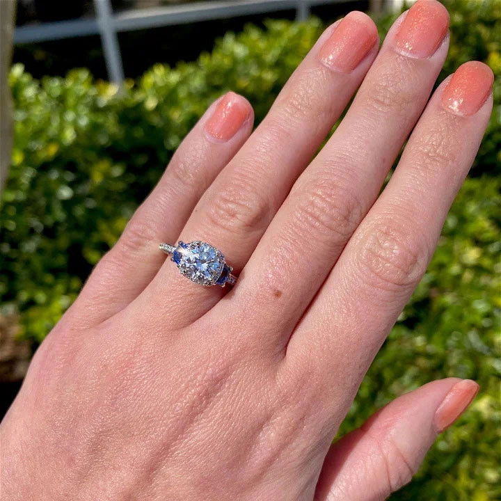 Tacori Dantela Sapphire Engagement Setting