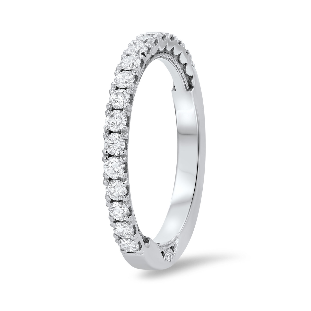 Tacori Clean Crescent Diamond Wedding Band