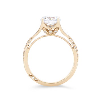 Simply Tacori Split Engagement Setting In White Gold 18K