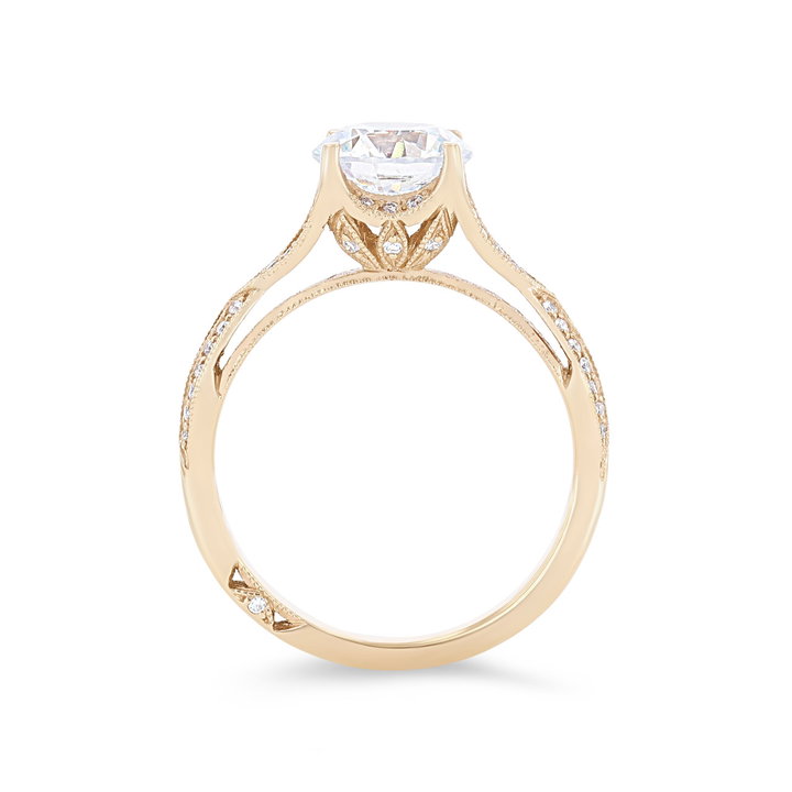 Simply Tacori Split Engagement Setting In White Gold 18K
