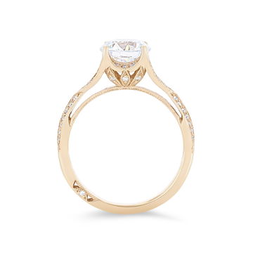 Simply Tacori Split Engagement Setting In Platinum
