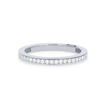 Tacori Dantela Eternity Wedding Band In Platinum