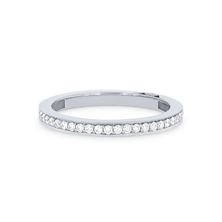Tacori Dantela Eternity Wedding Band In Platinum
