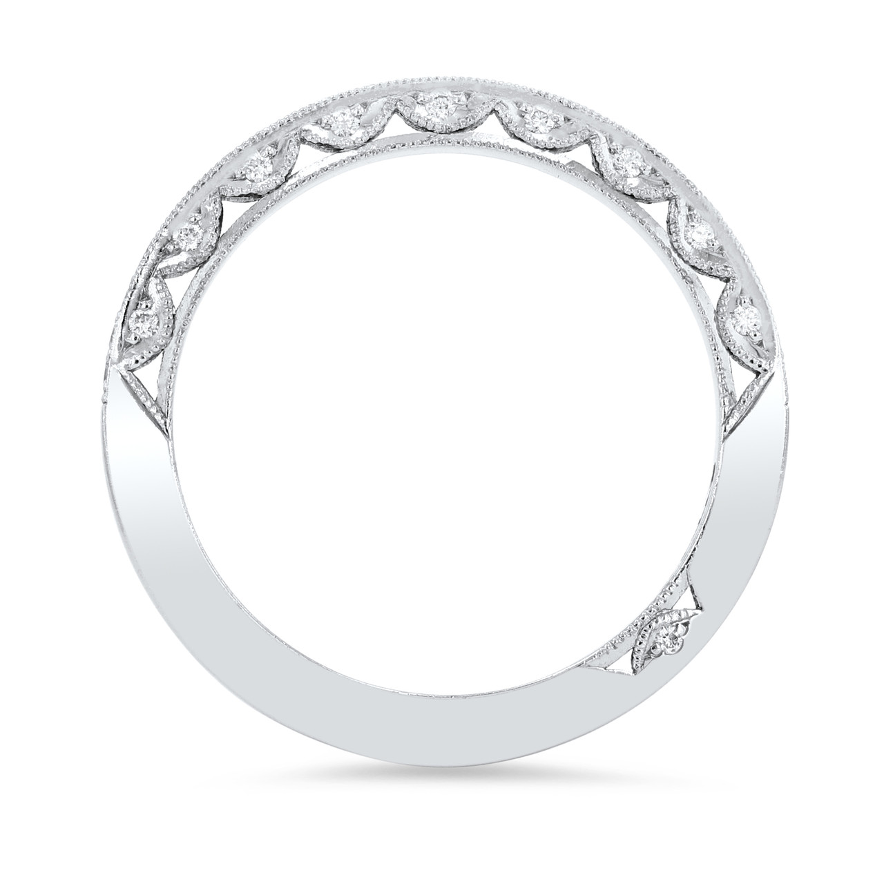 Tacori Classic Crescent Scallop Wedding Band