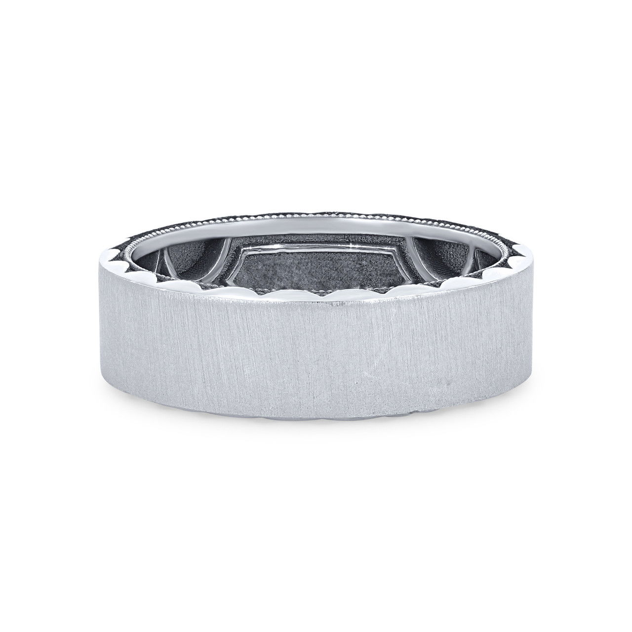 Tacori Crescent Detail Wedding Band
