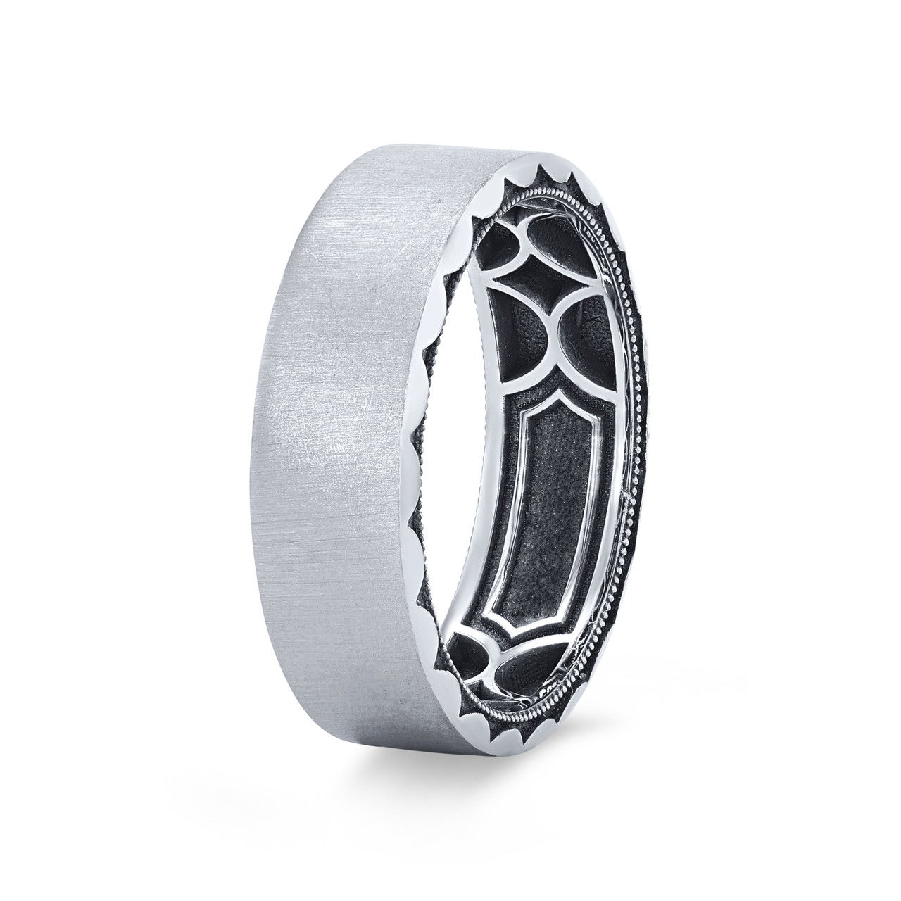 Tacori Crescent Detail Wedding Band