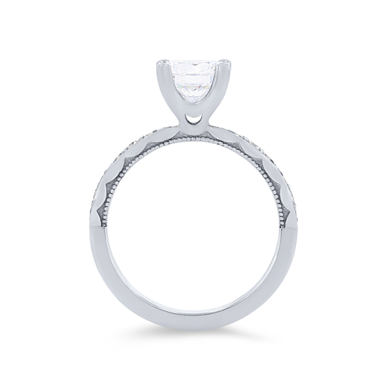 Tacori Sculpted Crescent Engagement Setting