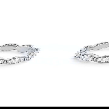Tacori Sculpted Crescent Eternity Band