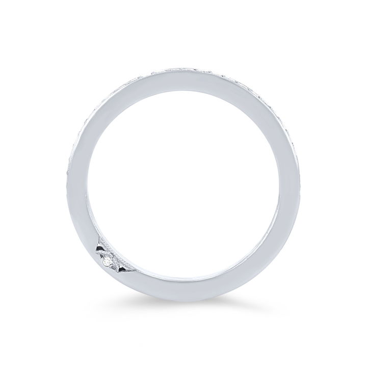 White Gold 18K Tacori Dantela Diamond Wedding Band
