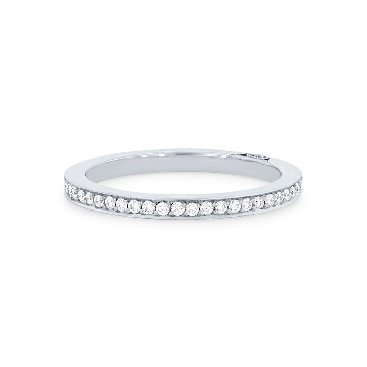 White Gold 18K Tacori Dantela Diamond Wedding Band