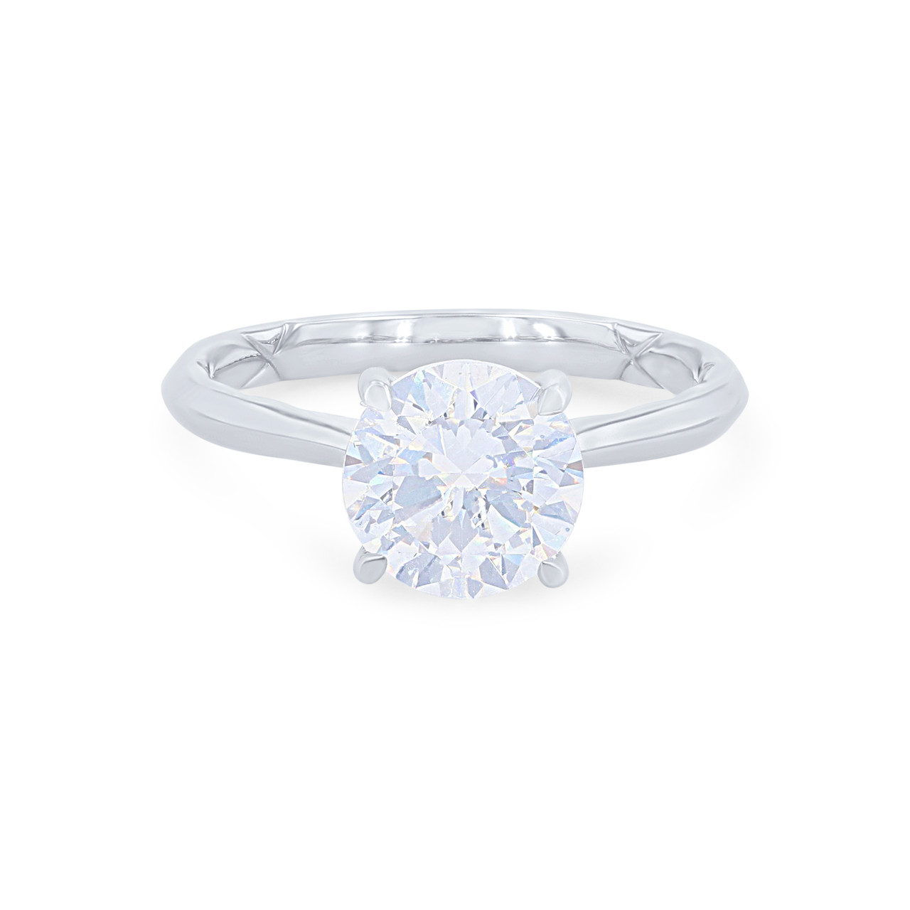 A. Jaffe Hidden Halo Tapered Engagement Setting 0