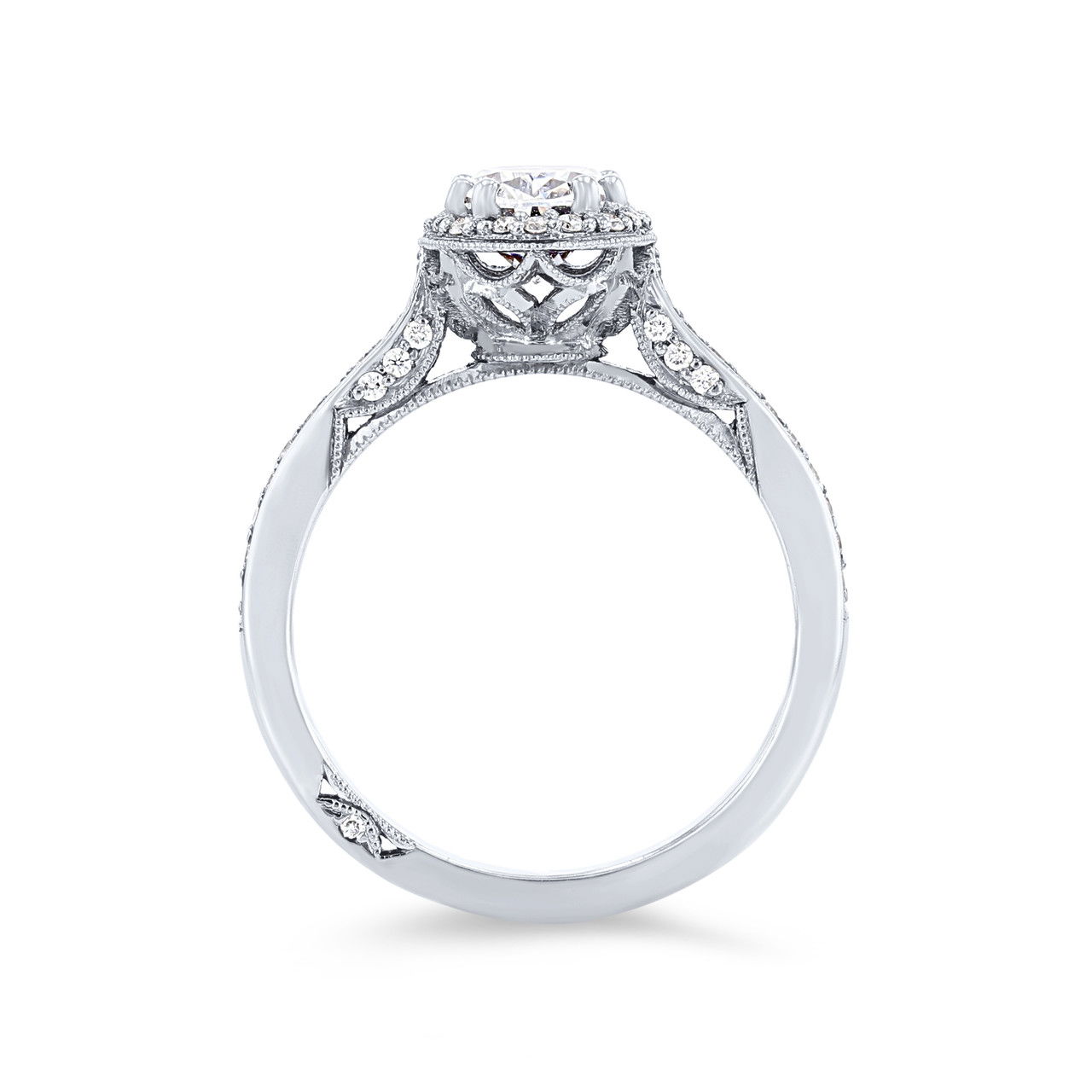 Tacori Dantela Oval Halo Engagement Setting