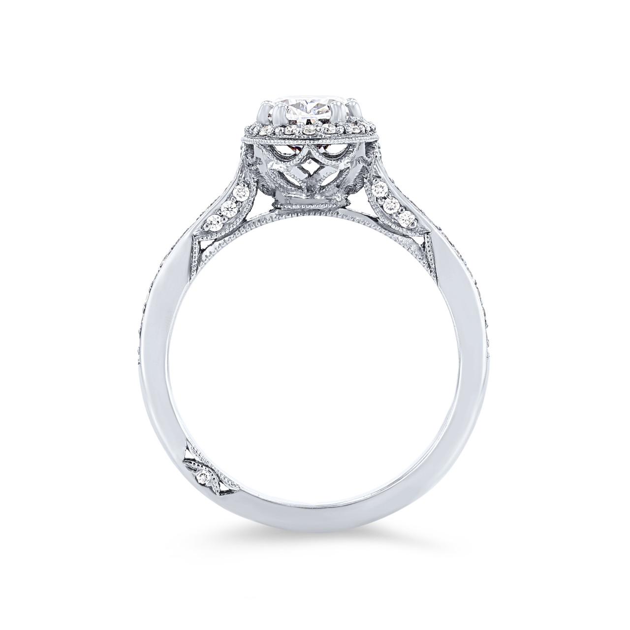 Tacori Dantela Oval Halo Engagement Setting 2