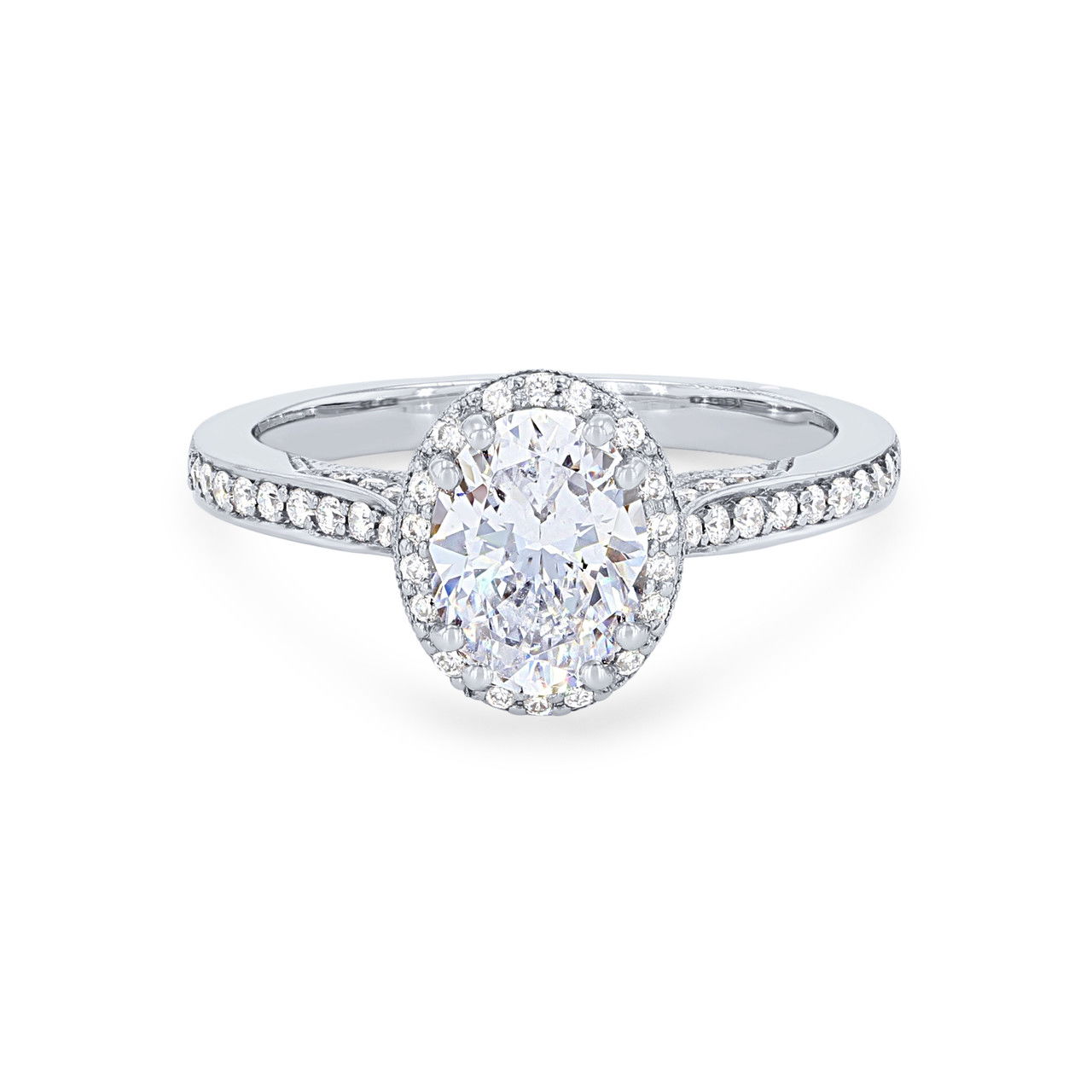 Tacori Dantela Oval Halo Engagement Setting