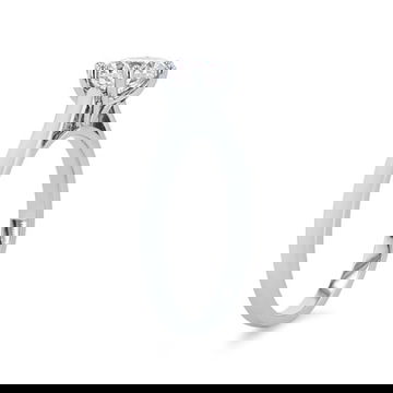 Solitaire Six Prong Cathedral Engagement Setting