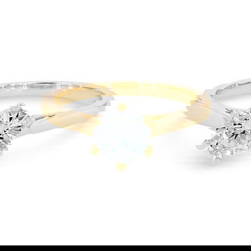 Solitaire Six Prong Cathedral Engagement Setting