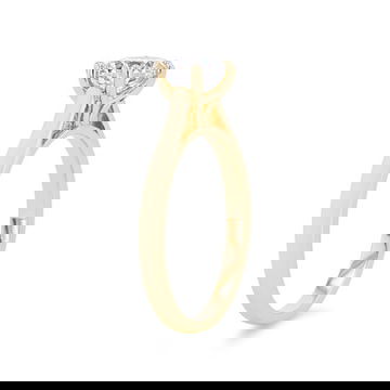 Solitaire Six Prong Cathedral Engagement Setting