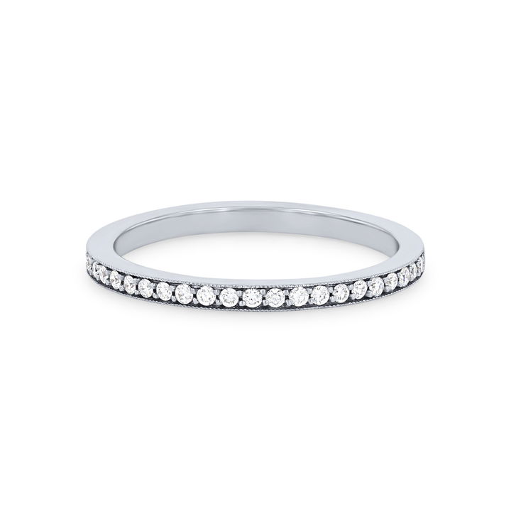 White Gold 18K Tacori Ribbon Wedding Band