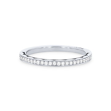 Tacori Sculpted Crescent Wedding Band In Platinum