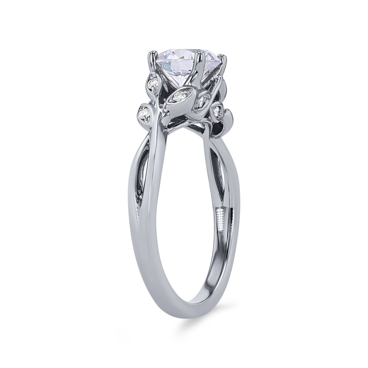 Artcarved Floral Vine Engagement Setting