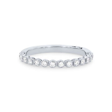 Tacori Sculpted Crescent Bezel Band
