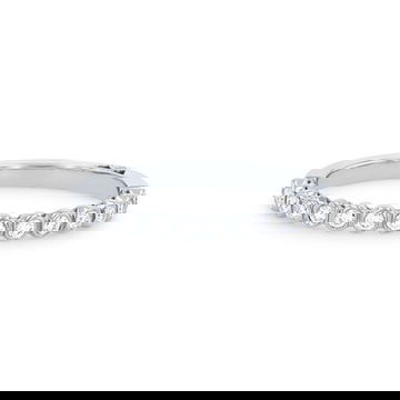Tacori Sculpted Crescent Bezel Band