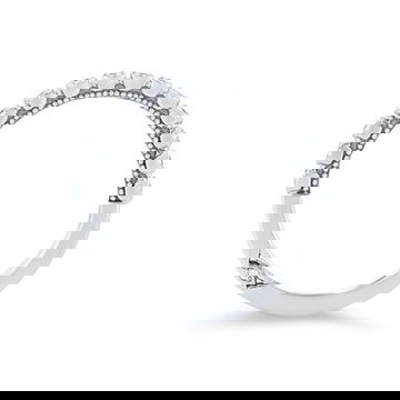 Tacori Sculpted Crescent Bezel Band